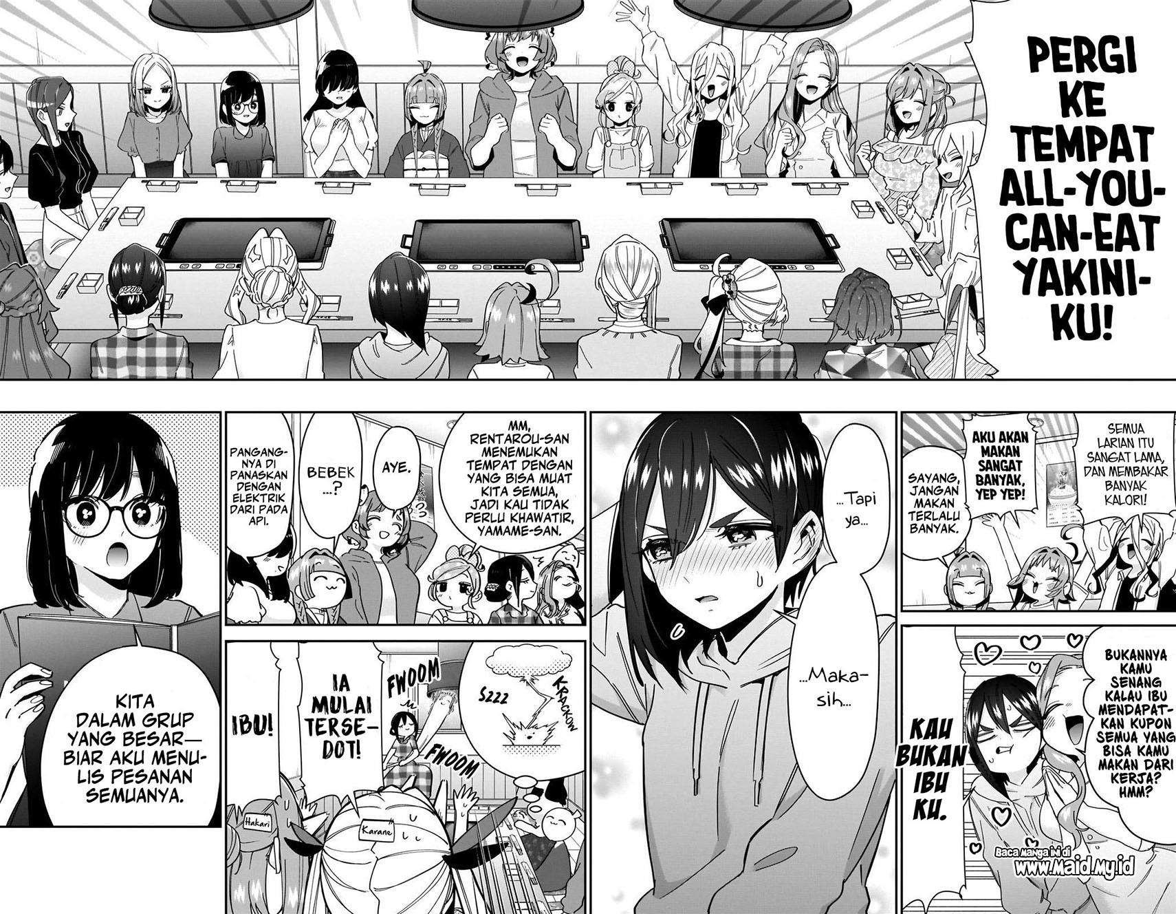 Kimi no Koto ga Dai Dai Dai Dai Daisuki na 100-ri no Kanojo Chapter 106 Gambar 5