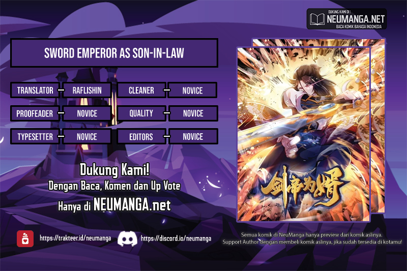 Baca Komik Sword Emperor as Son-in-Law Chapter 1 Gambar 1