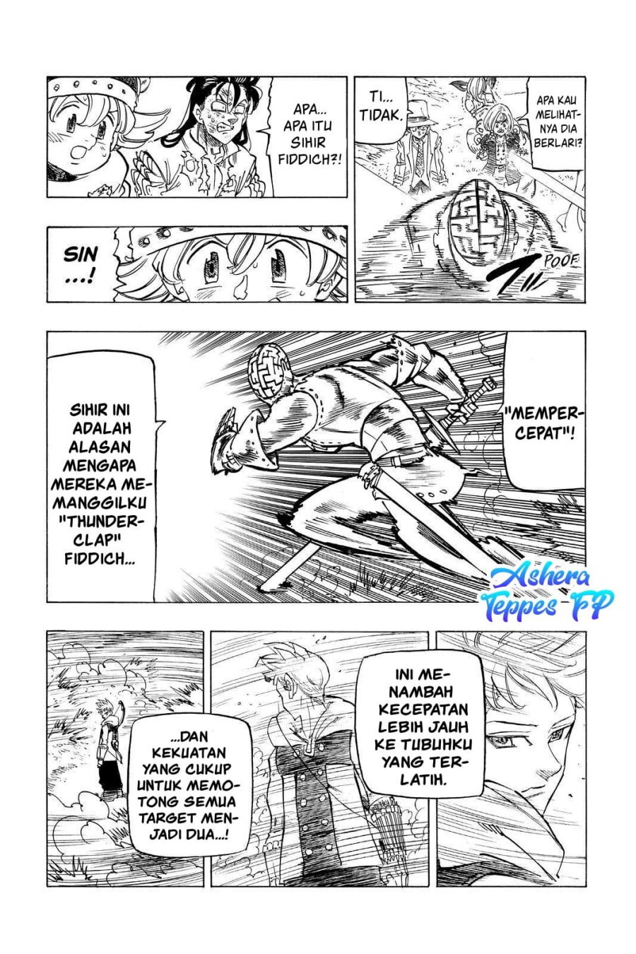 Mokushiroku no Yonkishi Chapter 49 Gambar 9