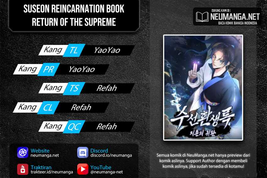 Baca Komik Suseon Reincarnation Book Return Of The Supreme Chapter 5 Gambar 1