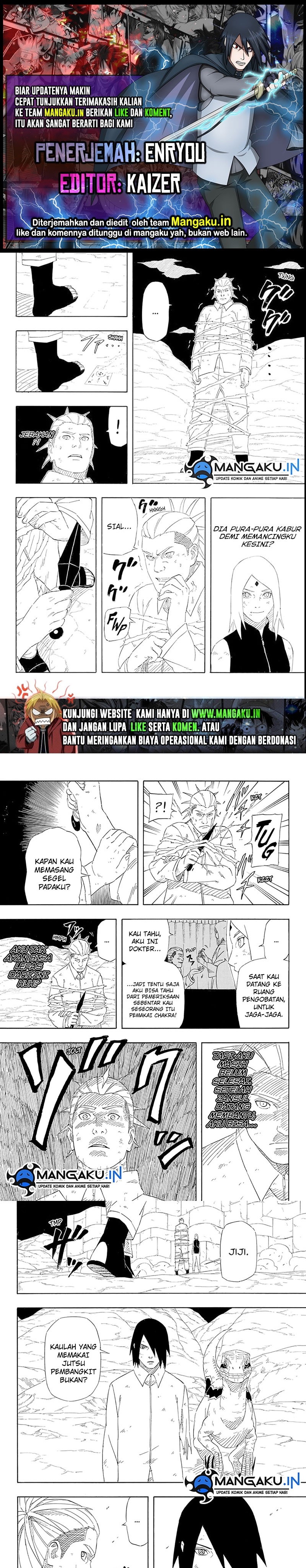 Baca Komik Naruto Sasuke’s Story The Uchiha And The Heavenly Stardust Chapter 9.2 Gambar 1