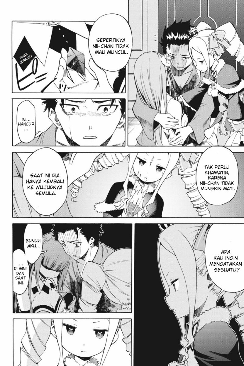 Baca Manga Re:Zero Kara Hajimeru Isekai Seikatsu – Daisanshou – Truth of Zero Chapter 20 Gambar 2