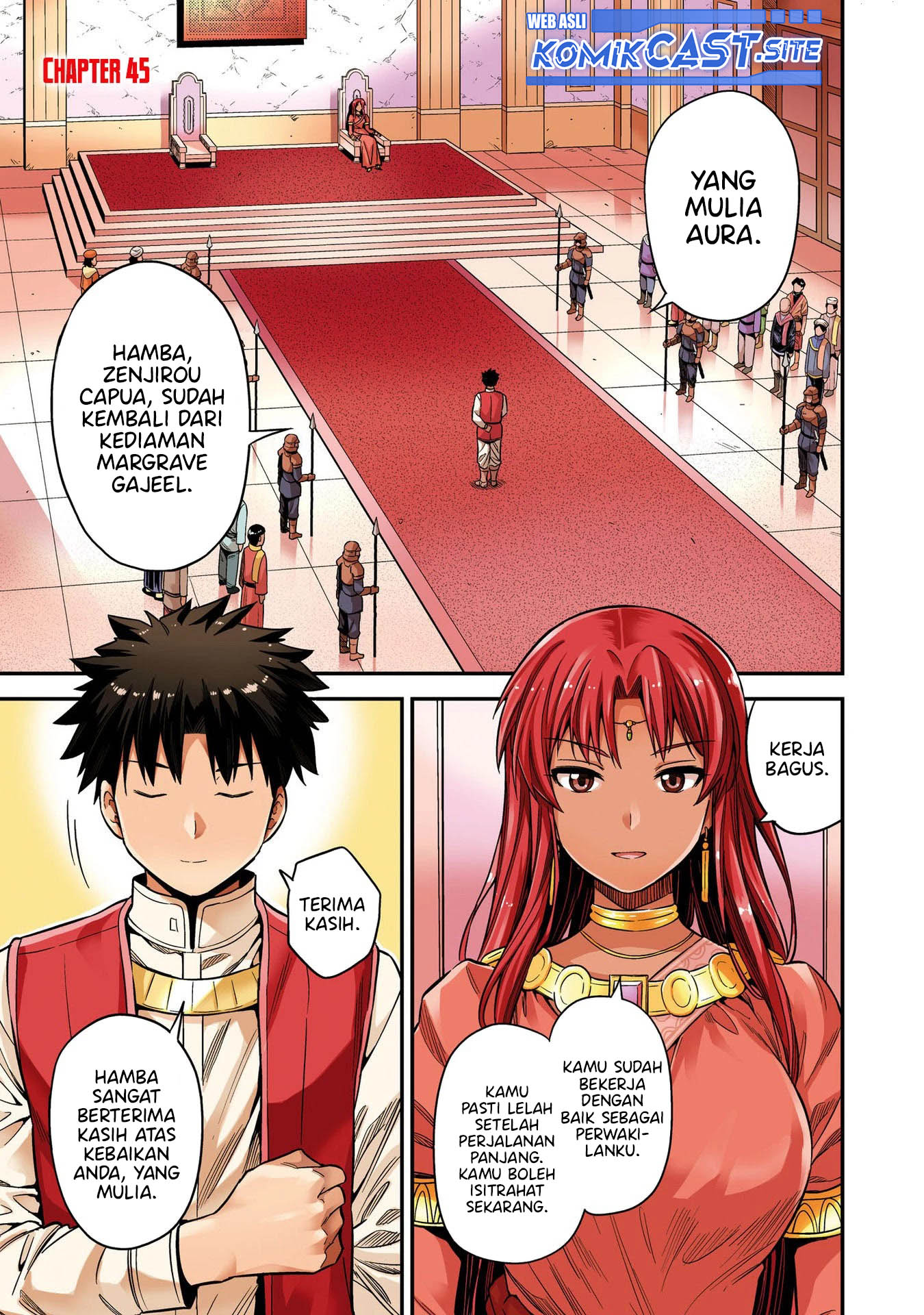  Risou no Himo Seikatsu Chapter 45 Gambar 4