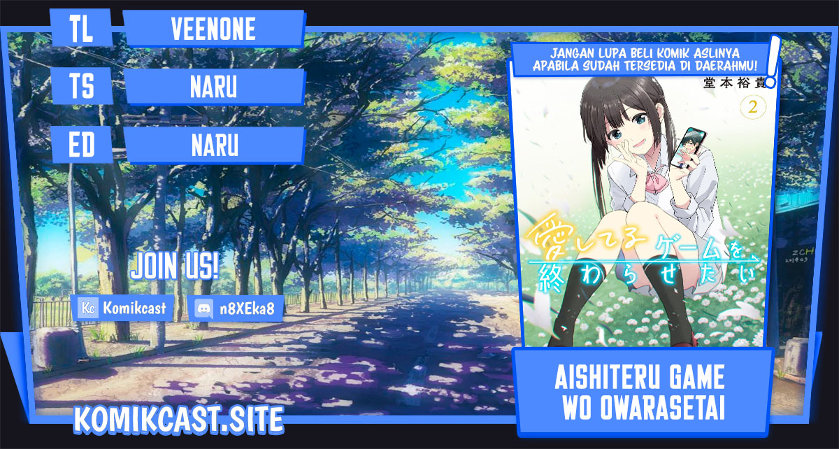 Baca Komik Aishiteru Game wo Owarasetai Chapter 22 Gambar 1