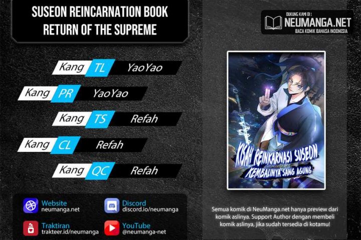 Baca Komik Suseon Reincarnation Book Return Of The Supreme Chapter 6 Gambar 1