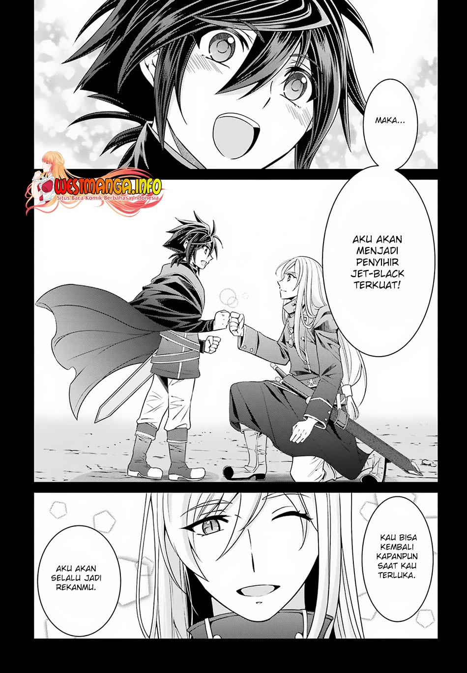 Shikkoku tsukai no saikyo yusha nakama zen’in ni uragira retanode saikyo no mamono Chapter 54 Gambar 8