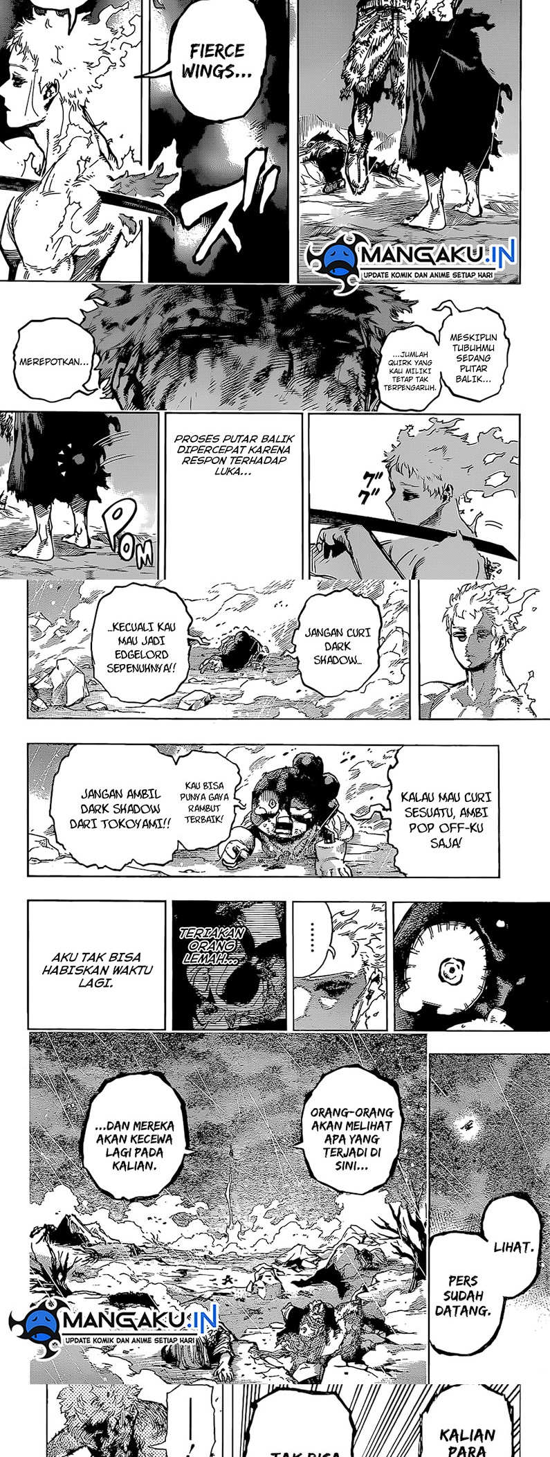 Boku no Hero Academia Chapter 385 Gambar 6