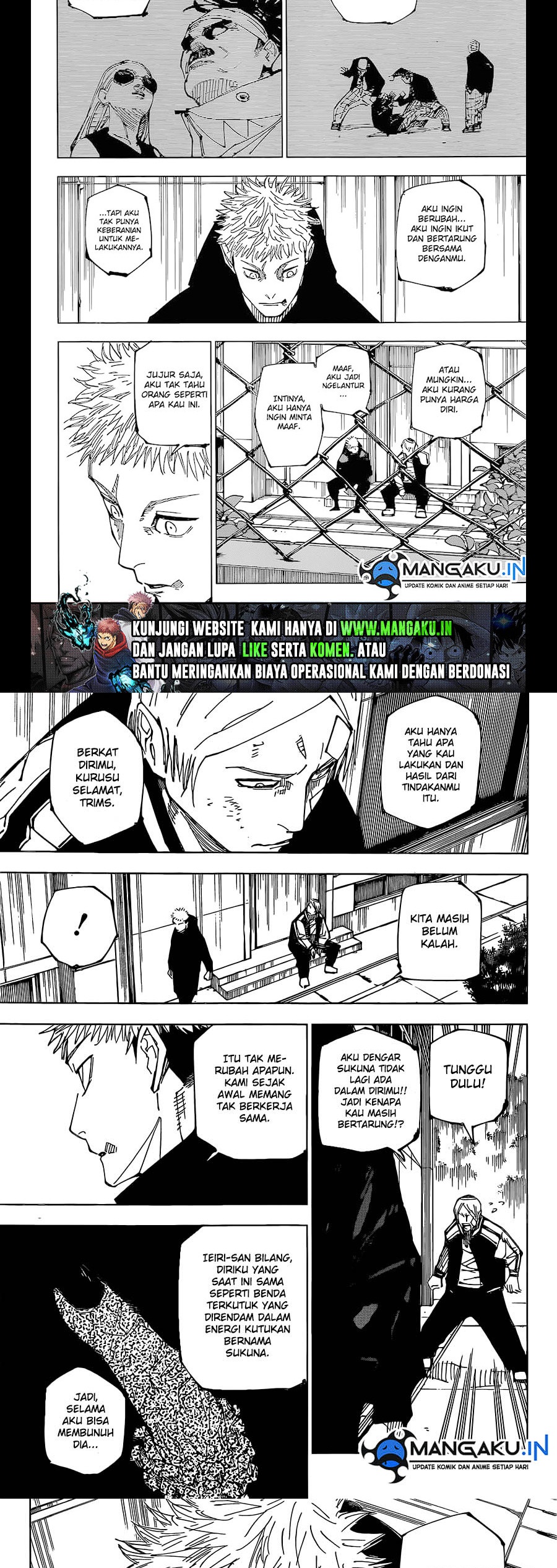 Jujutsu Kaisen Chapter 220 Gambar 8