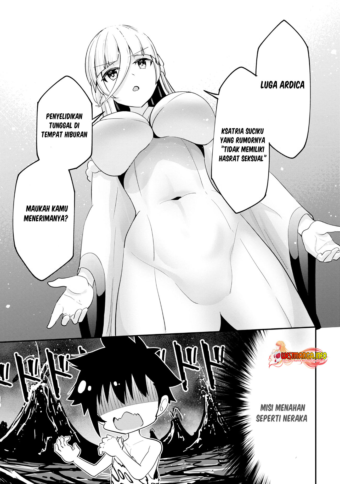 Seikishi ni Natta kedo Danchou no Oppai ga Sugosugite Kokoro ga Kiyomerarenai Chapter 14 Gambar 22