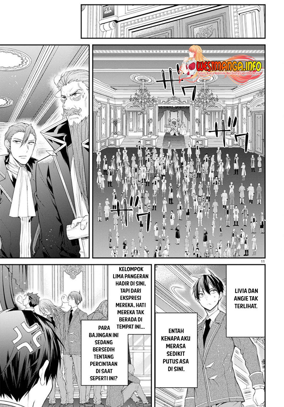 Otome Game Sekai wa Mob ni Kibishii Sekai Desu Chapter 53 Gambar 15