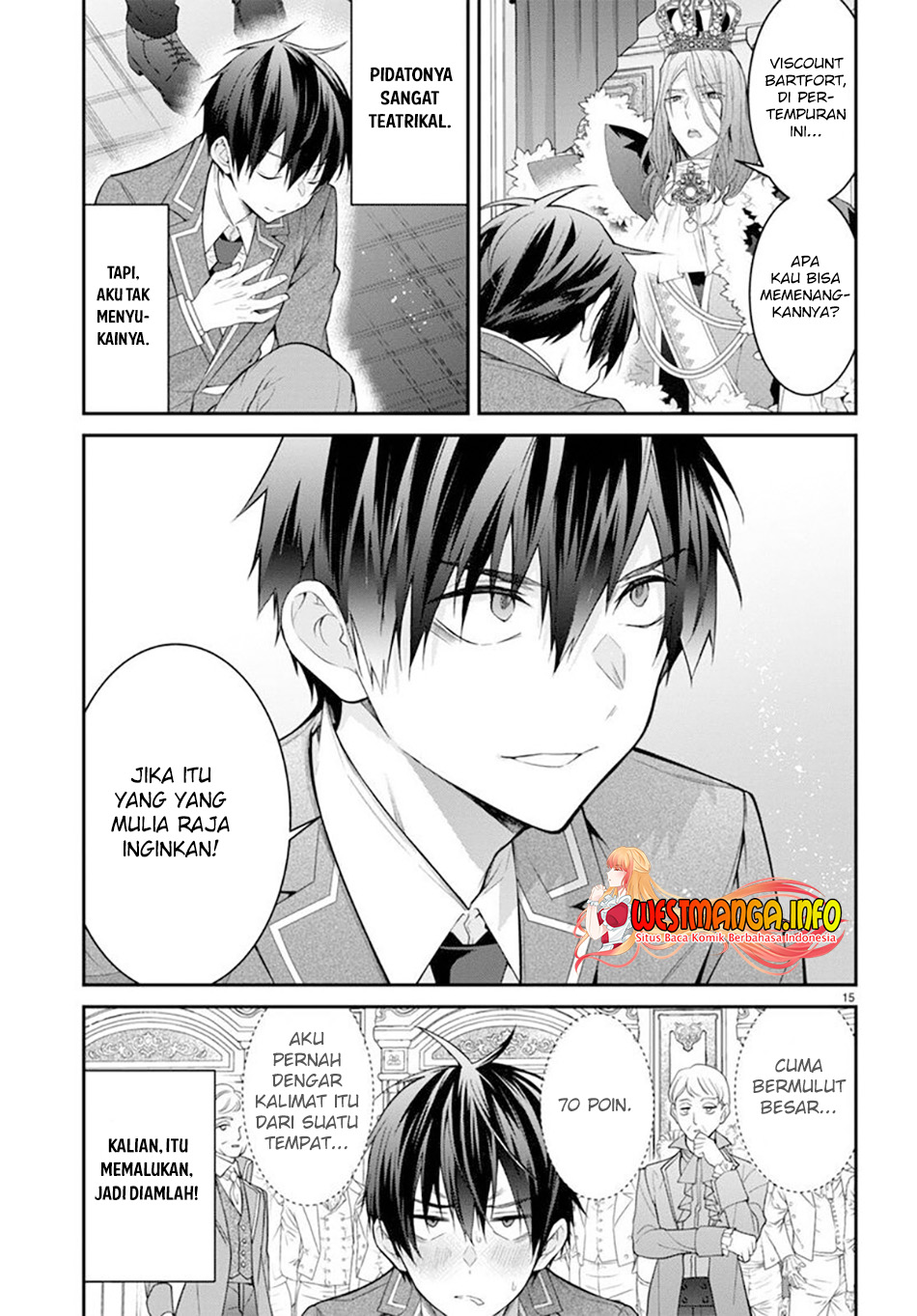 Otome Game Sekai wa Mob ni Kibishii Sekai Desu Chapter 53 Gambar 20