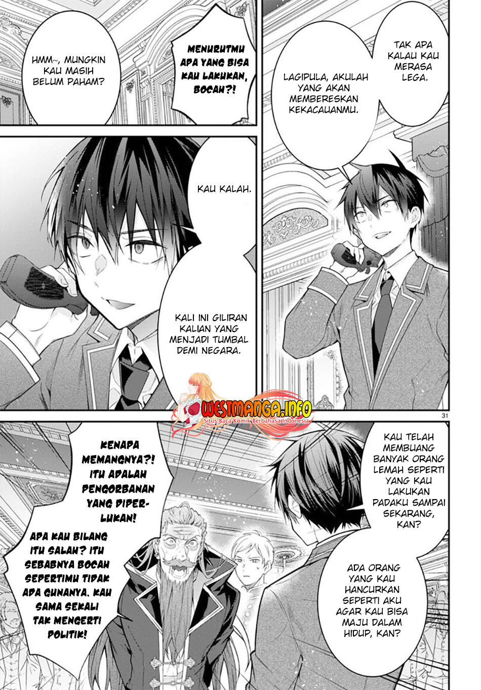 Otome Game Sekai wa Mob ni Kibishii Sekai Desu Chapter 53 Gambar 36