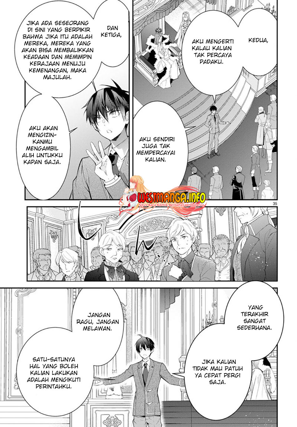 Otome Game Sekai wa Mob ni Kibishii Sekai Desu Chapter 53 Gambar 40