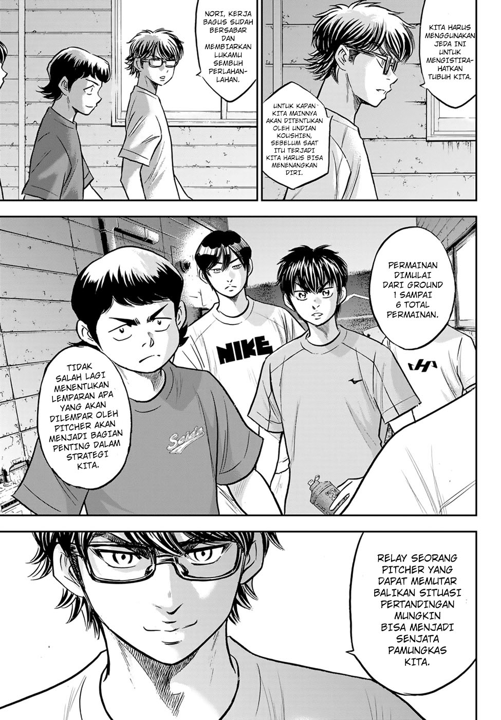 Diamond no Ace Act 2 Chapter 307 Gambar 19