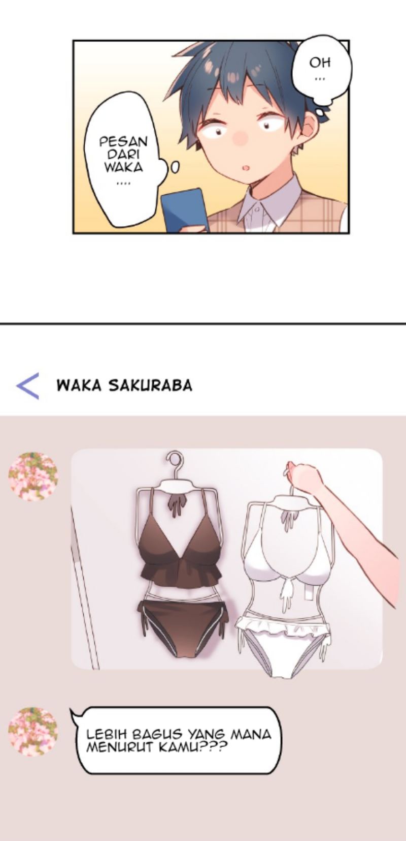 Waka-chan Is Flirty Again Chapter 45 Gambar 26