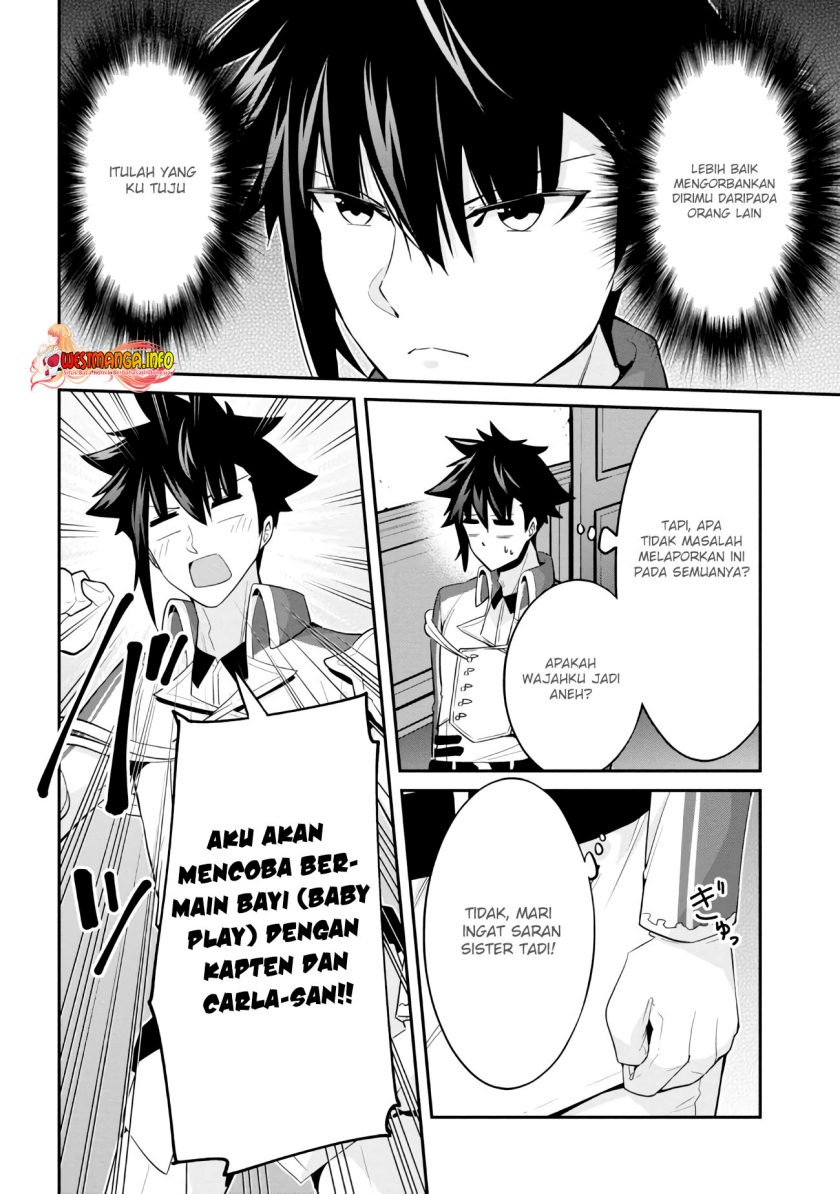 Seikishi ni Natta kedo Danchou no Oppai ga Sugosugite Kokoro ga Kiyomerarenai Chapter 15.1 Gambar 5