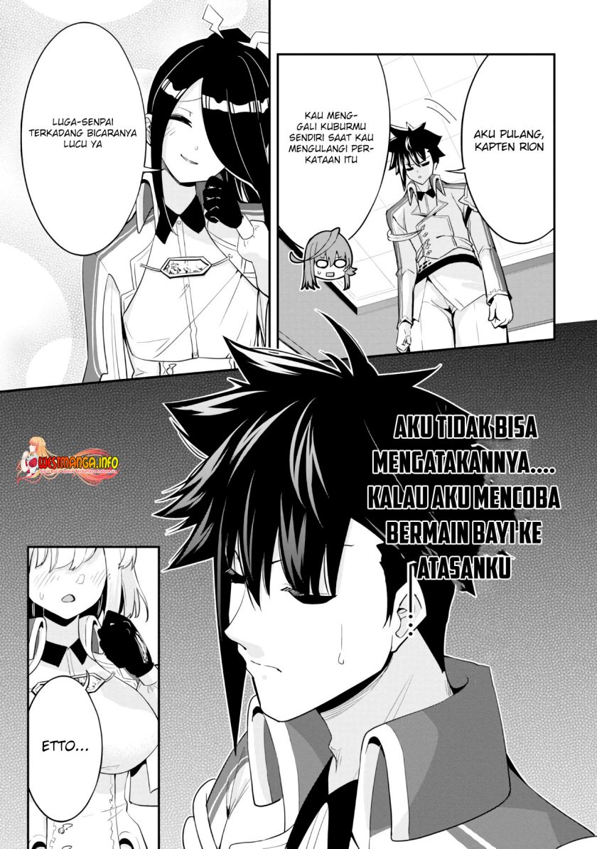 Seikishi ni Natta kedo Danchou no Oppai ga Sugosugite Kokoro ga Kiyomerarenai Chapter 15.1 Gambar 8