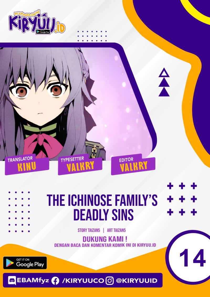 Baca Komik The Ichinose Family’s Deadly Sins Chapter 14 Gambar 1