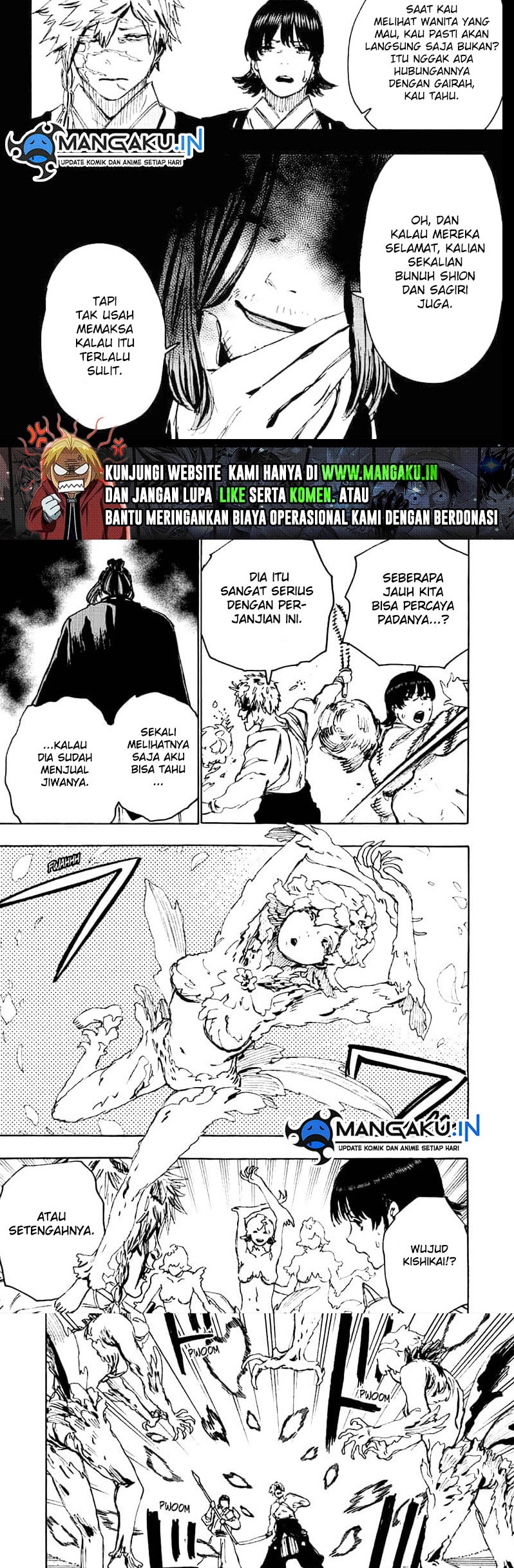 Jigokuraku Chapter 102 Gambar 4