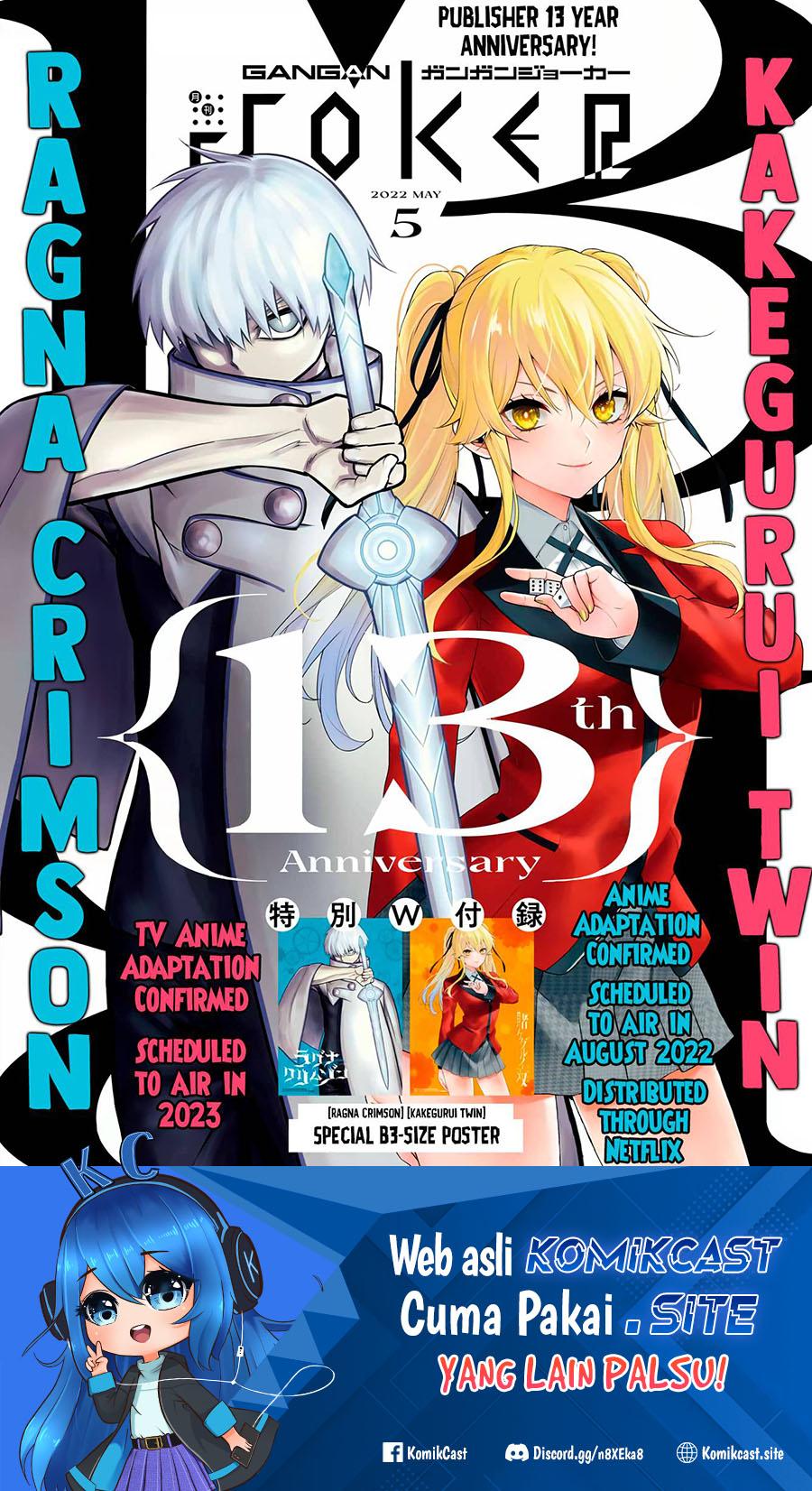 Baca Manga Ragna Crimson Chapter 54 Gambar 2