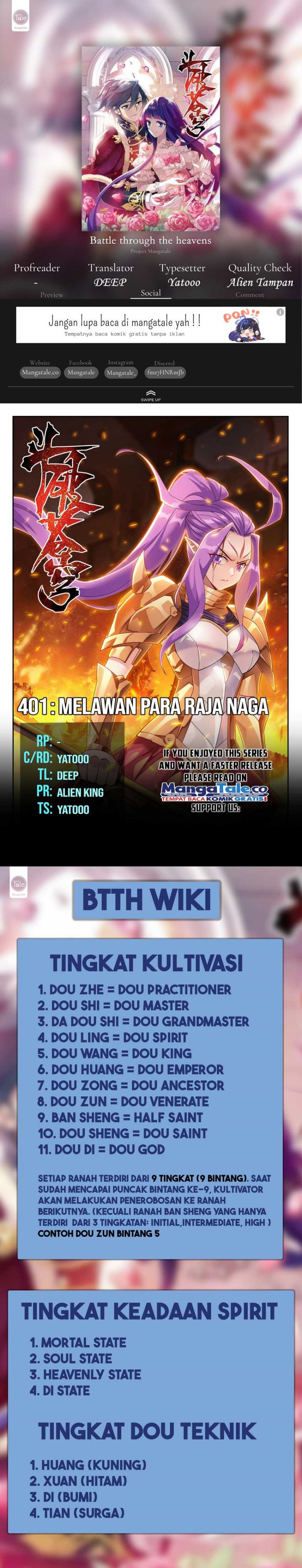 Baca Komik Battle Through the Heavens Chapter 401 Gambar 1