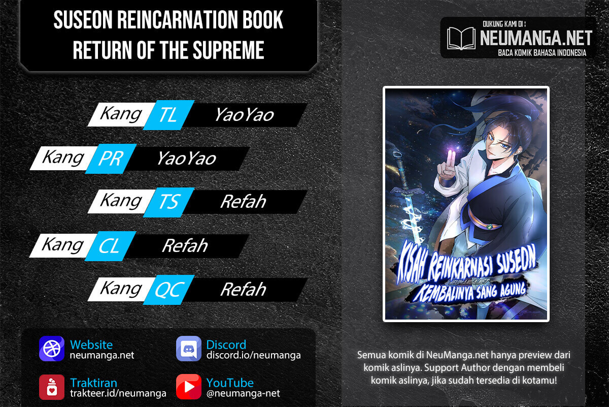 Baca Komik Suseon Reincarnation Book Return Of The Supreme Chapter 9 Gambar 1