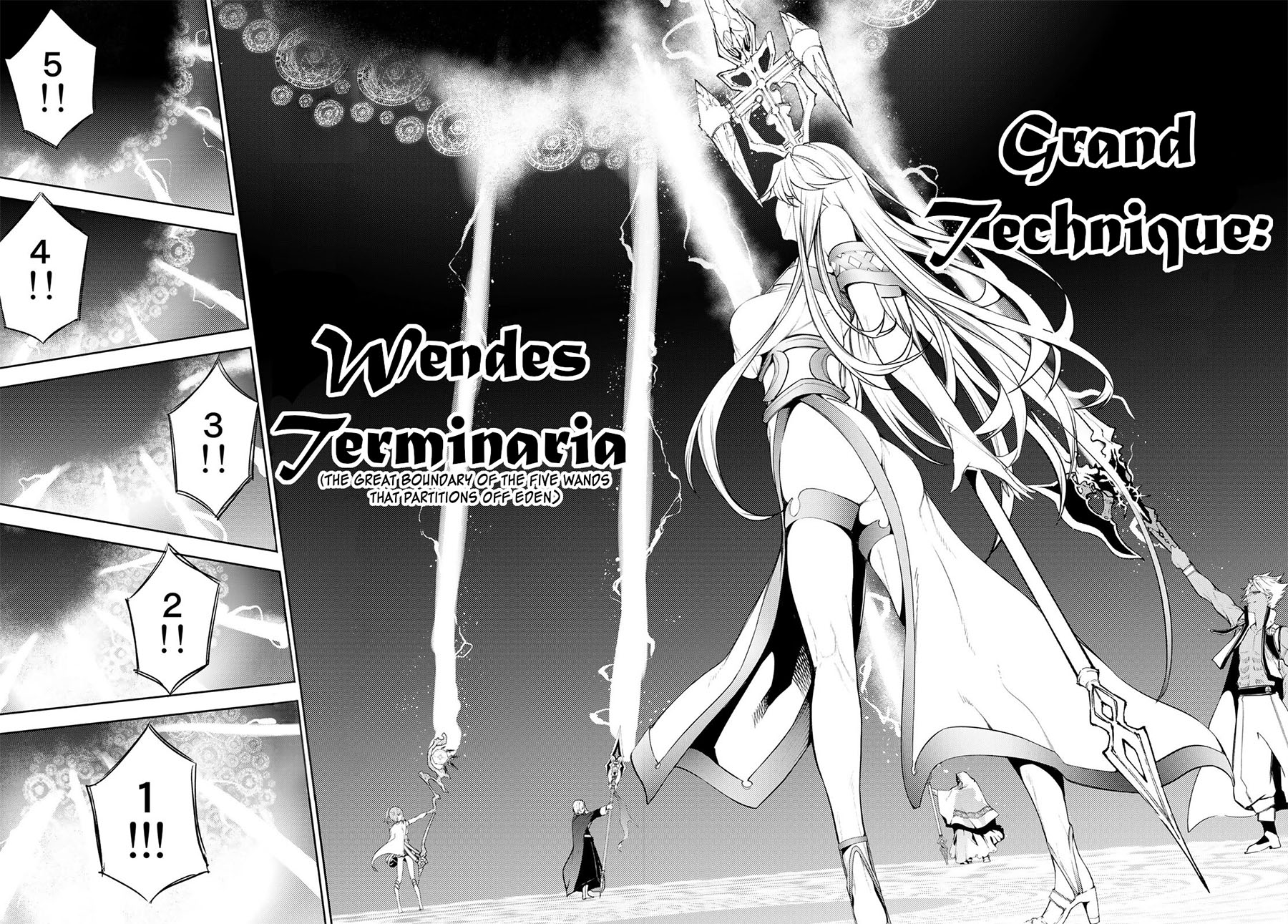 Tsue to Tsurugi no Wistoria Chapter 22 Gambar 36