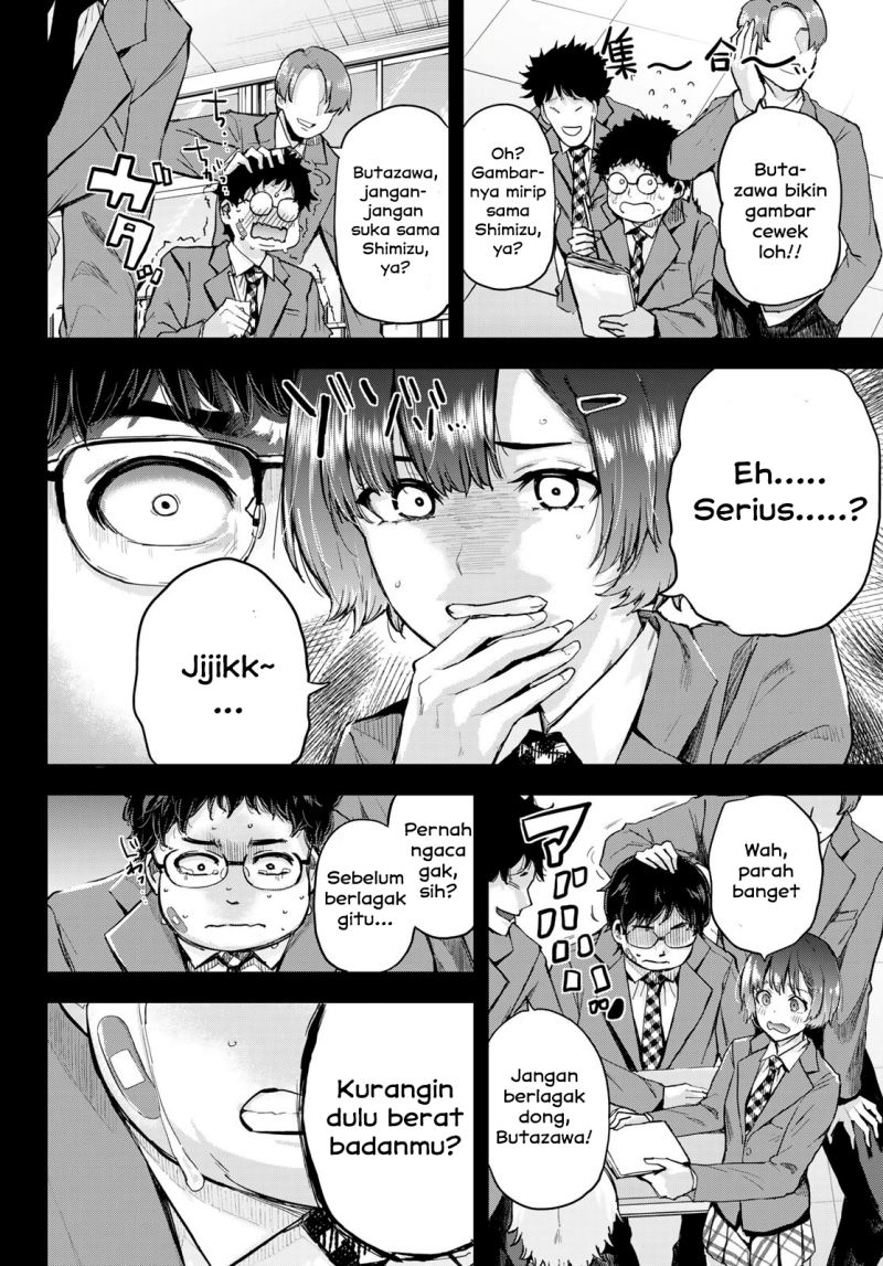 Kitazawa-kun wa A Class Chapter 1 Gambar 15