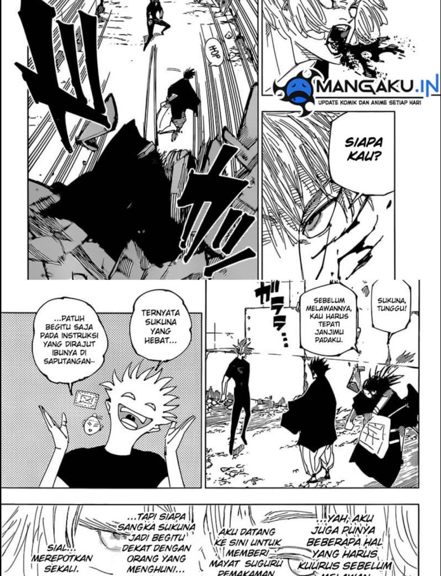 Jujutsu Kaisen Chapter 221 Gambar 17