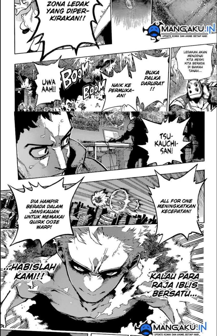 Boku no Hero Academia Chapter 386 Gambar 5