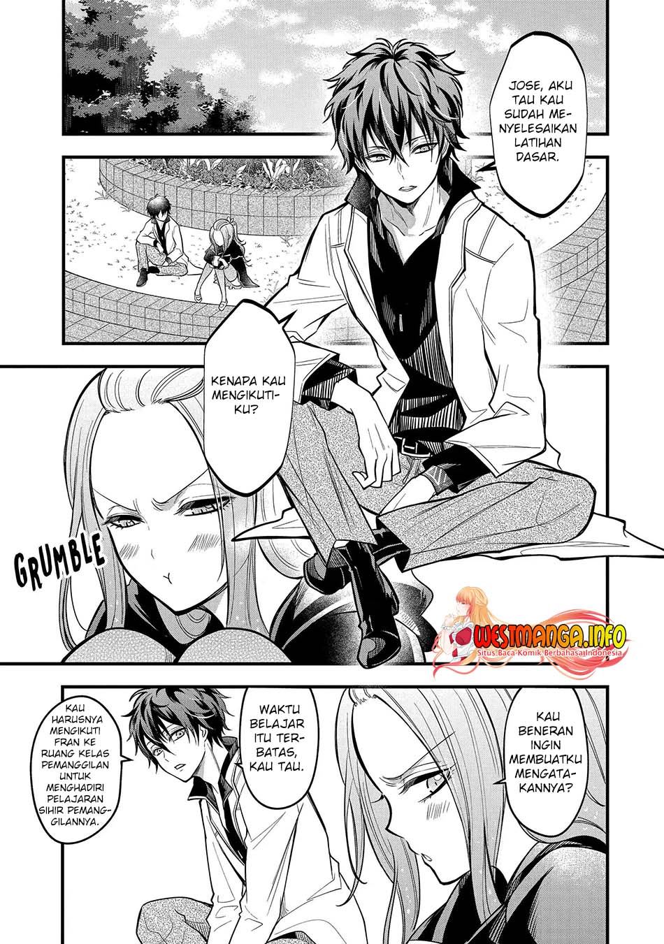 Mahou Shoujo Gakuen no Suketto Kyoushi Chapter 19.4 Gambar 8