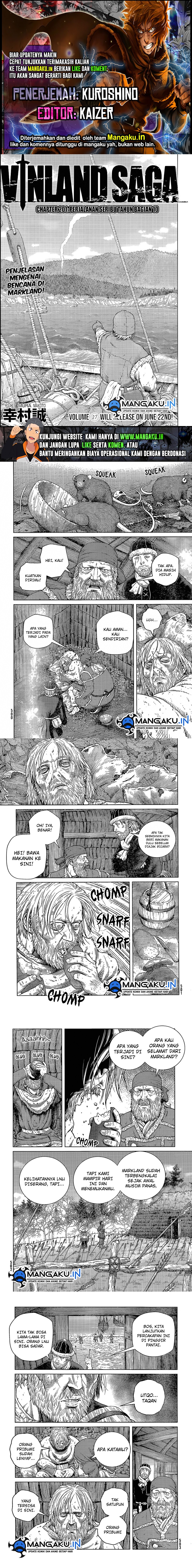 Baca Komik Vinland Saga Chapter 201 Gambar 1