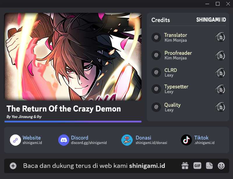 Baca Komik Return of the Mad Demon Chapter 67 Gambar 1