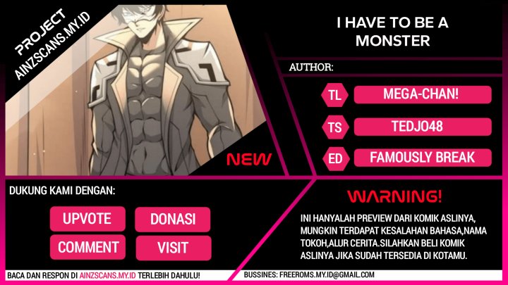 Baca Komik I Have to Be a Monster Chapter 34 Gambar 1