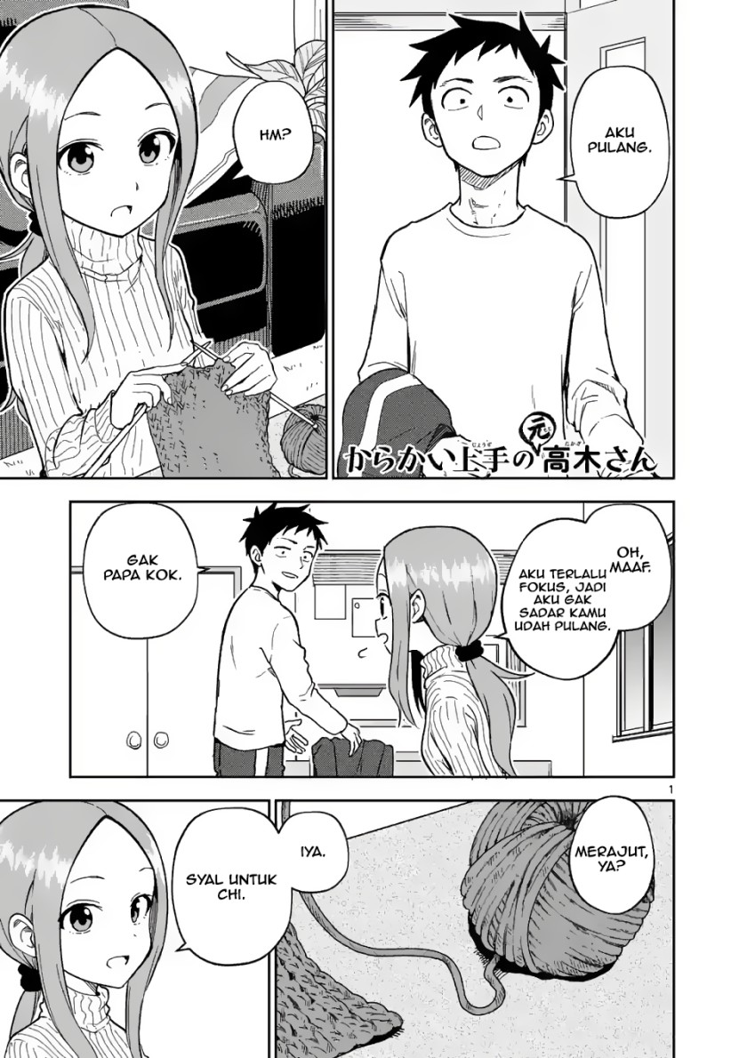 Baca Komik Karakai Jouzu no (Moto) Takagi-san Chapter 164 Gambar 1