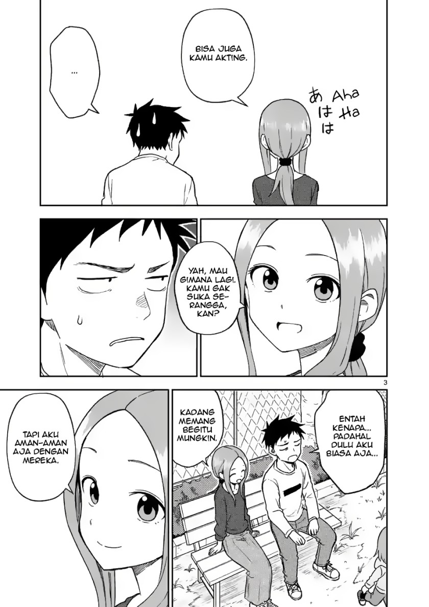 Karakai Jouzu no (Moto) Takagi-san Chapter 163 Gambar 3