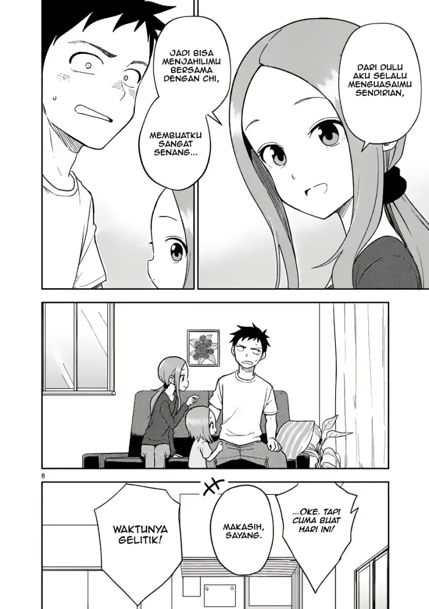 Karakai Jouzu no (Moto) Takagi-san Chapter 161 Gambar 8