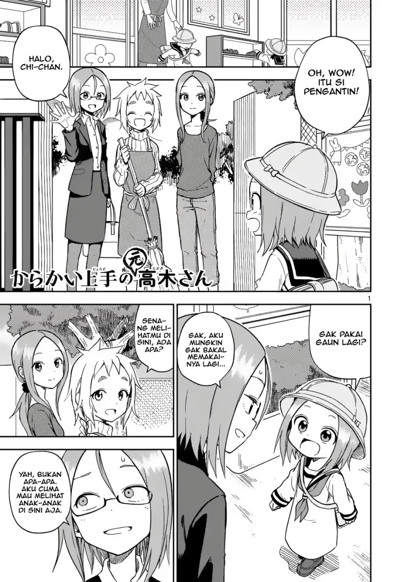 Baca Komik Karakai Jouzu no (Moto) Takagi-san Chapter 160 Gambar 1