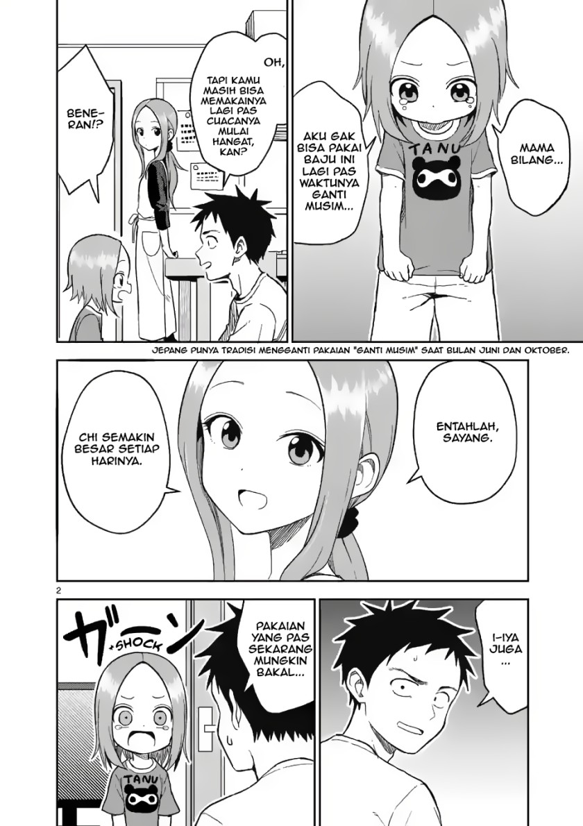 Baca Manga Karakai Jouzu no (Moto) Takagi-san Chapter 156 Gambar 2