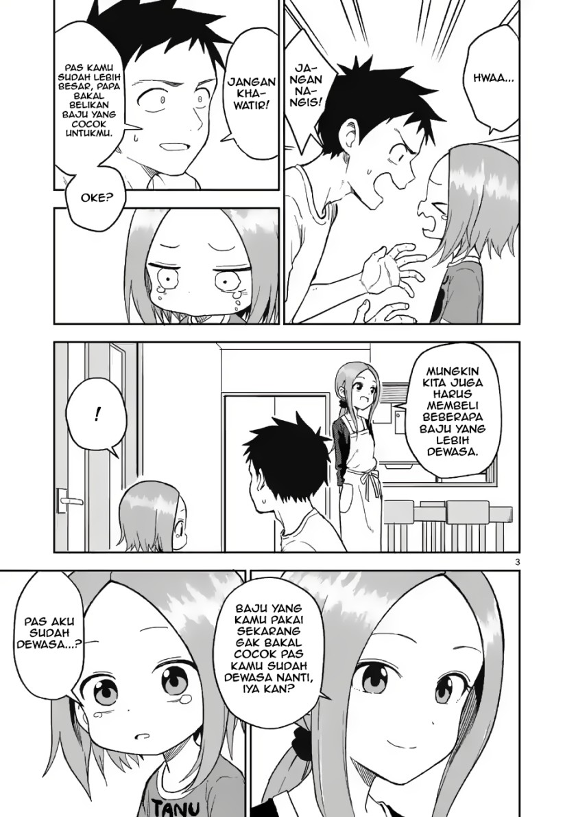 Karakai Jouzu no (Moto) Takagi-san Chapter 156 Gambar 3