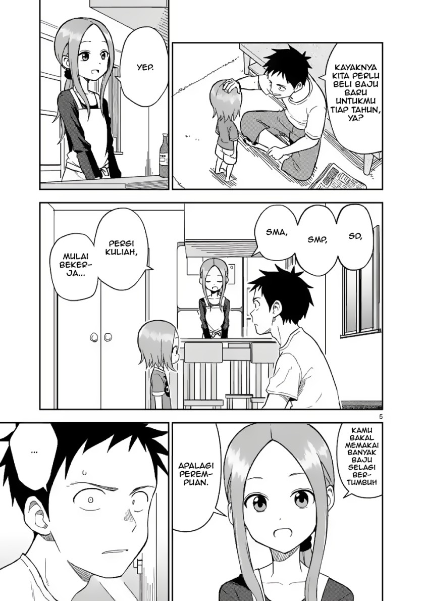 Karakai Jouzu no (Moto) Takagi-san Chapter 156 Gambar 5