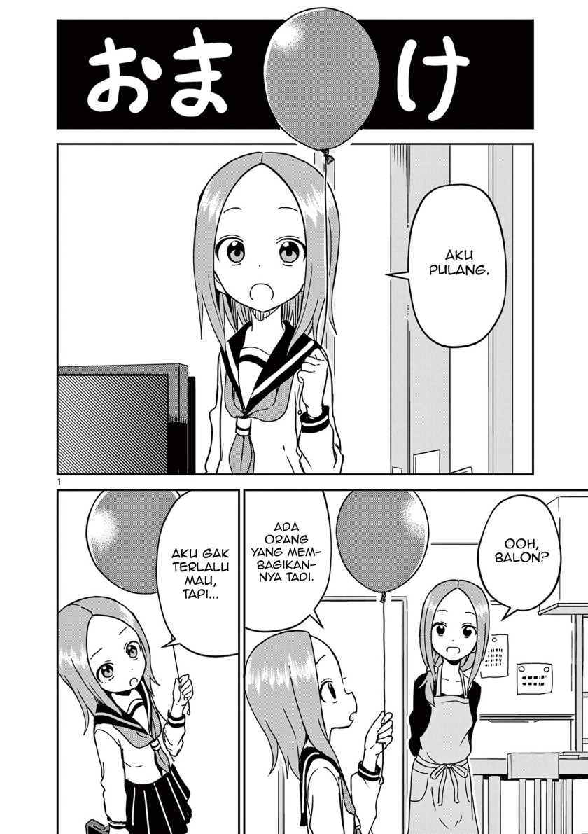 Baca Komik Karakai Jouzu no (Moto) Takagi-san Chapter 155.5 Gambar 1