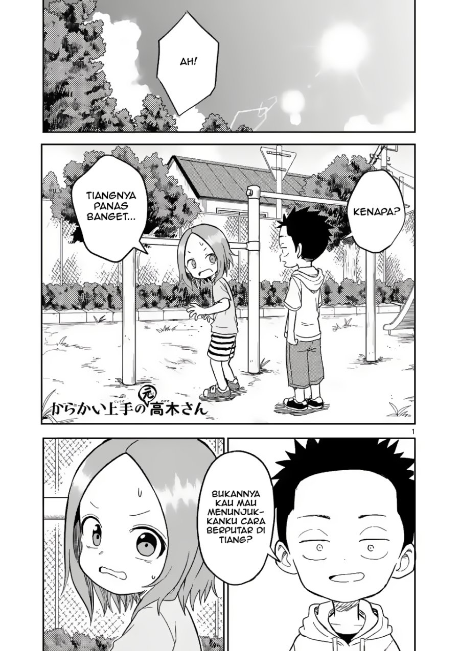 Baca Komik Karakai Jouzu no (Moto) Takagi-san Chapter 154 Gambar 1