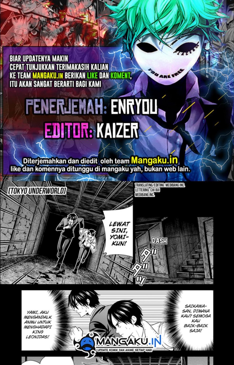 Baca Komik Tokyo Underworld Chapter 39 Gambar 1