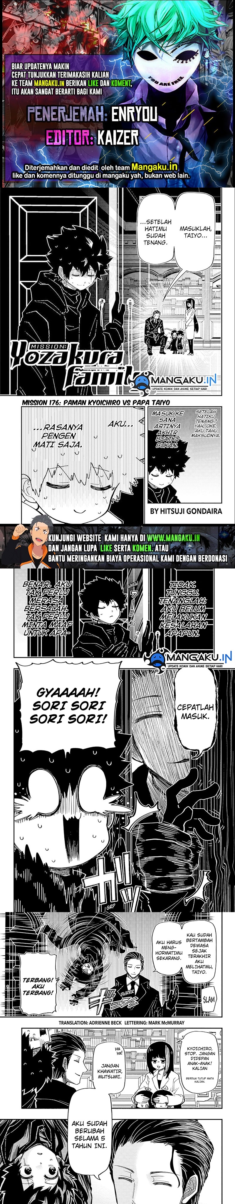 Baca Komik Mission: Yozakura Family Chapter 176 Gambar 1