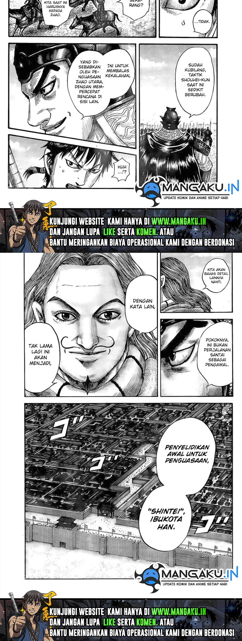 Kingdom Chapter 756 Gambar 10