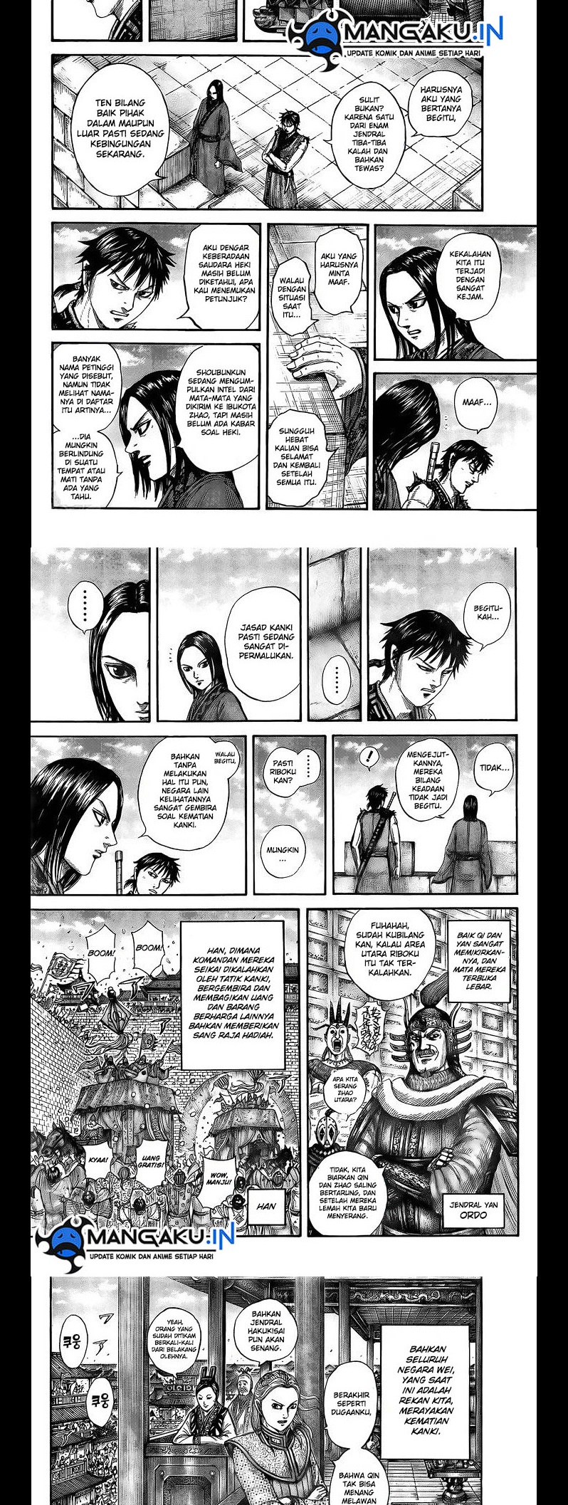 Kingdom Chapter 756 Gambar 3