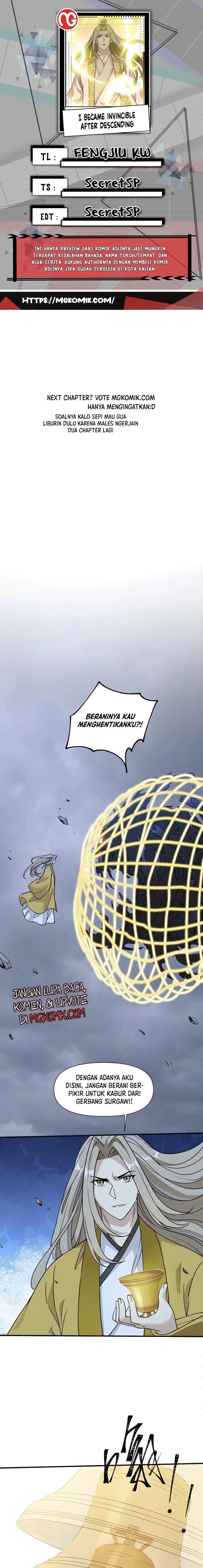 Baca Komik I Became Invincible After Descending Chapter 44 Gambar 1