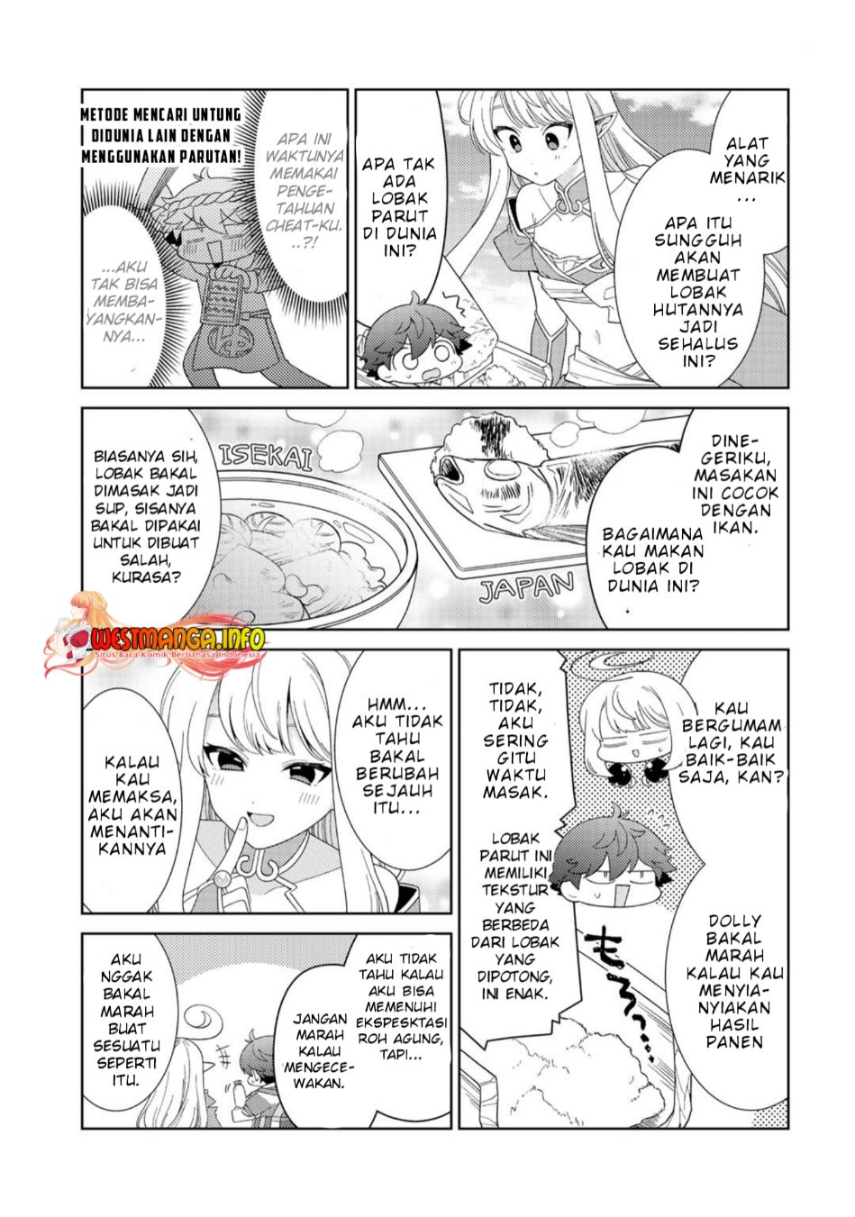 Seirei-tachi no Rakuen to Risou no Isekai Seikatsu Chapter 35 Gambar 11