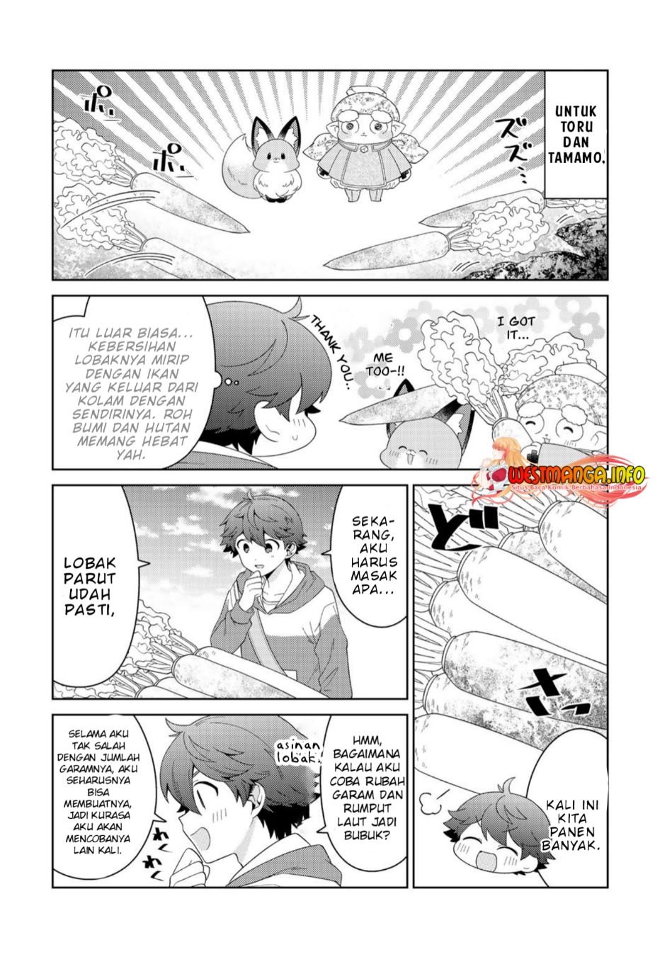 Seirei-tachi no Rakuen to Risou no Isekai Seikatsu Chapter 35 Gambar 8